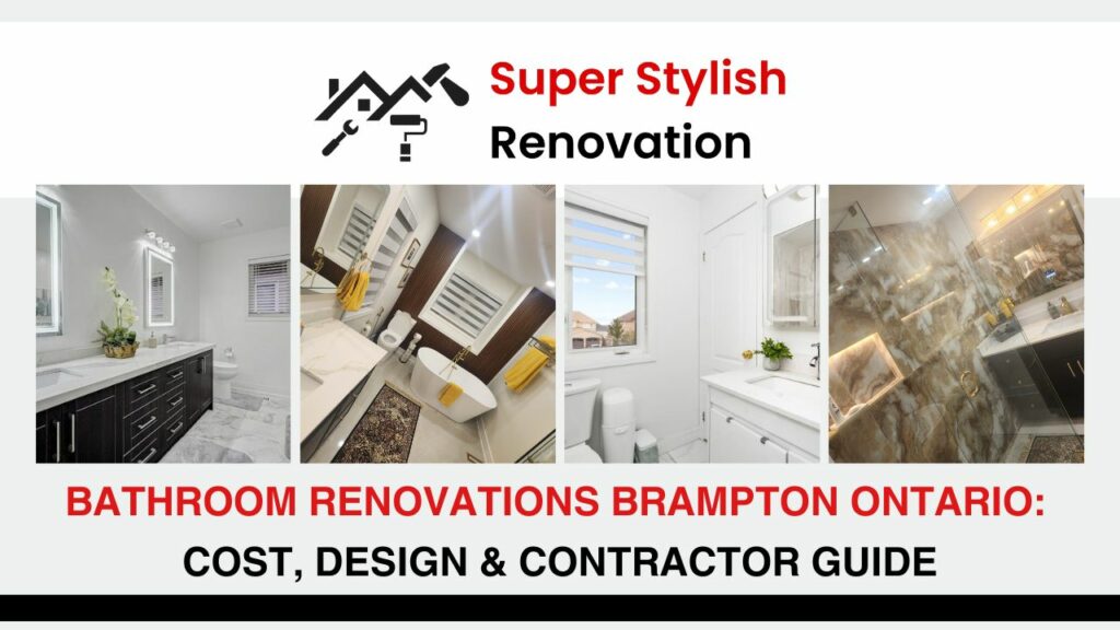 Bathroom Renovations Brampton Ontario