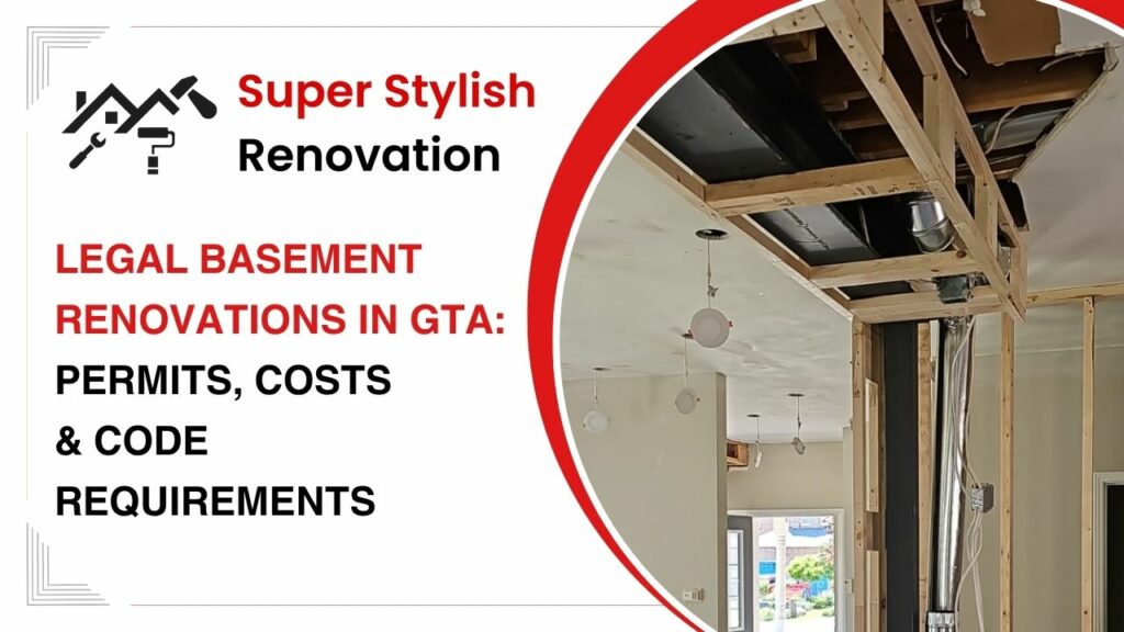 Legal Basement Renovations in GTA