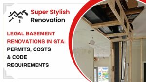 Legal Basement Renovations in GTA
